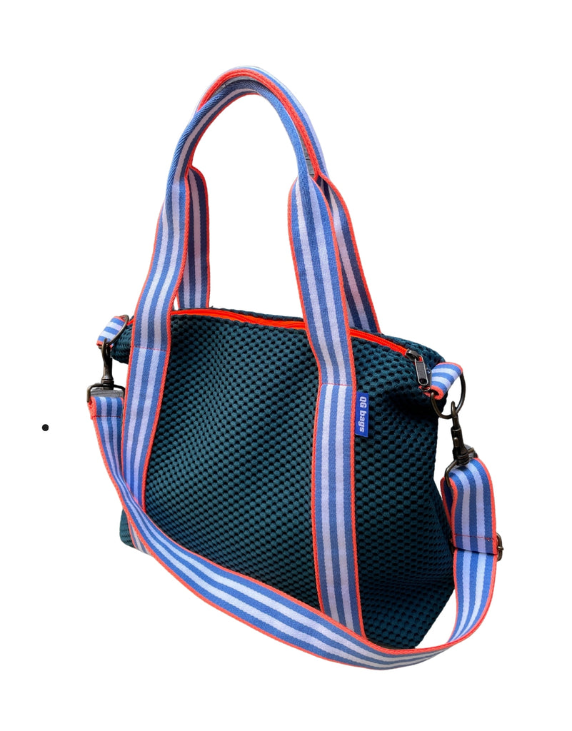 Grace Bag neoprene petrol blue + handle 94