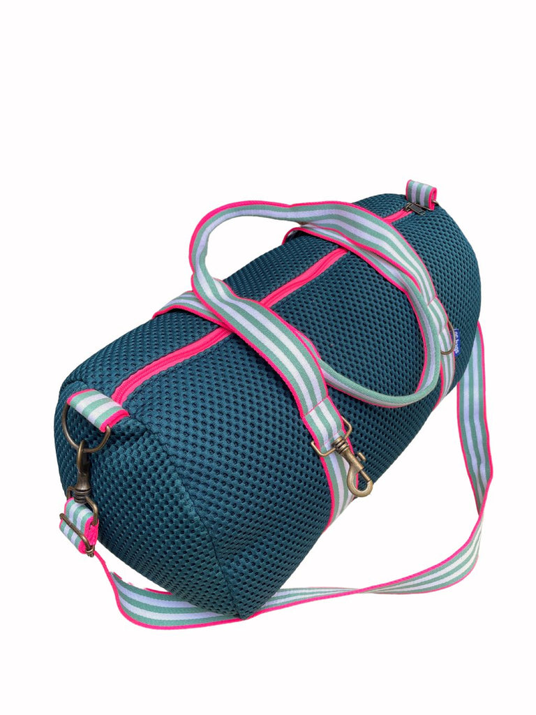 City bag neoprene petrolio + manico 95