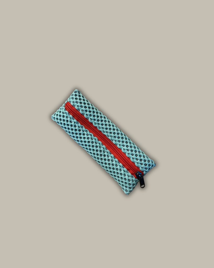 ACCIUGA neoprene menta + cerniera arancione