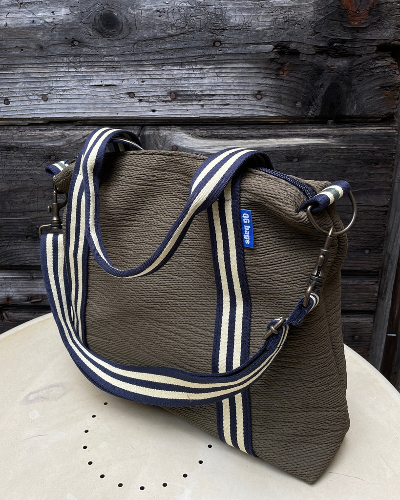 Grace Bag neoprene petrol blue + handle 94