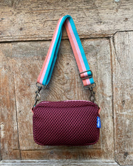 CECI BAG neoprene bordeaux + manico 97