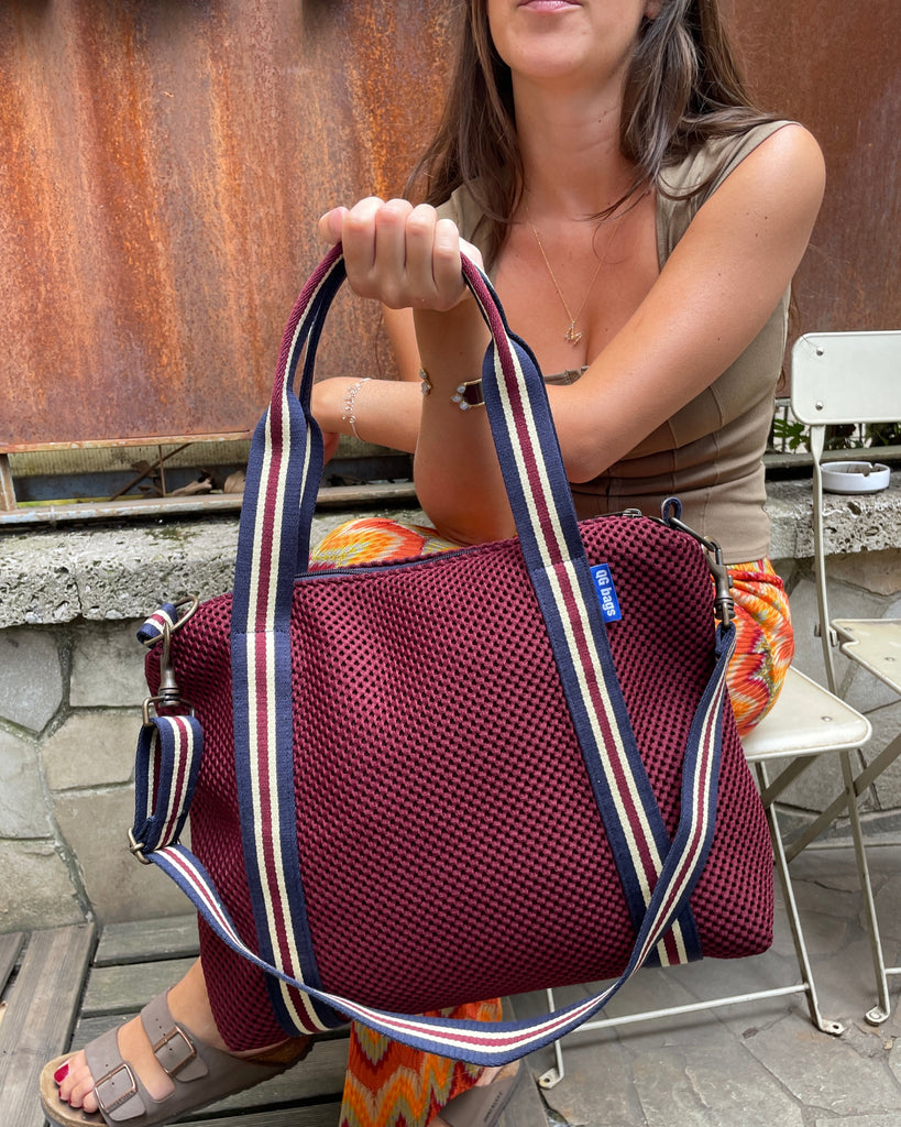 Grace Bag neoprene bordeaux+ manico 14