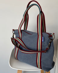 Grace Bag neoprene petrol blue + handle 94