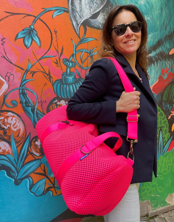CITY neoprene fucsia fluo + manico fucsia fluo