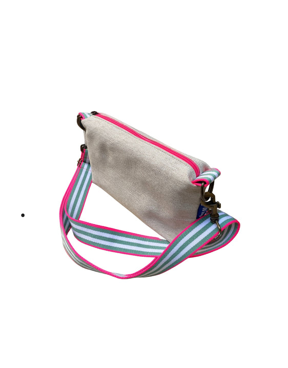 Brioche Bag tessuto torroncino + manico 95