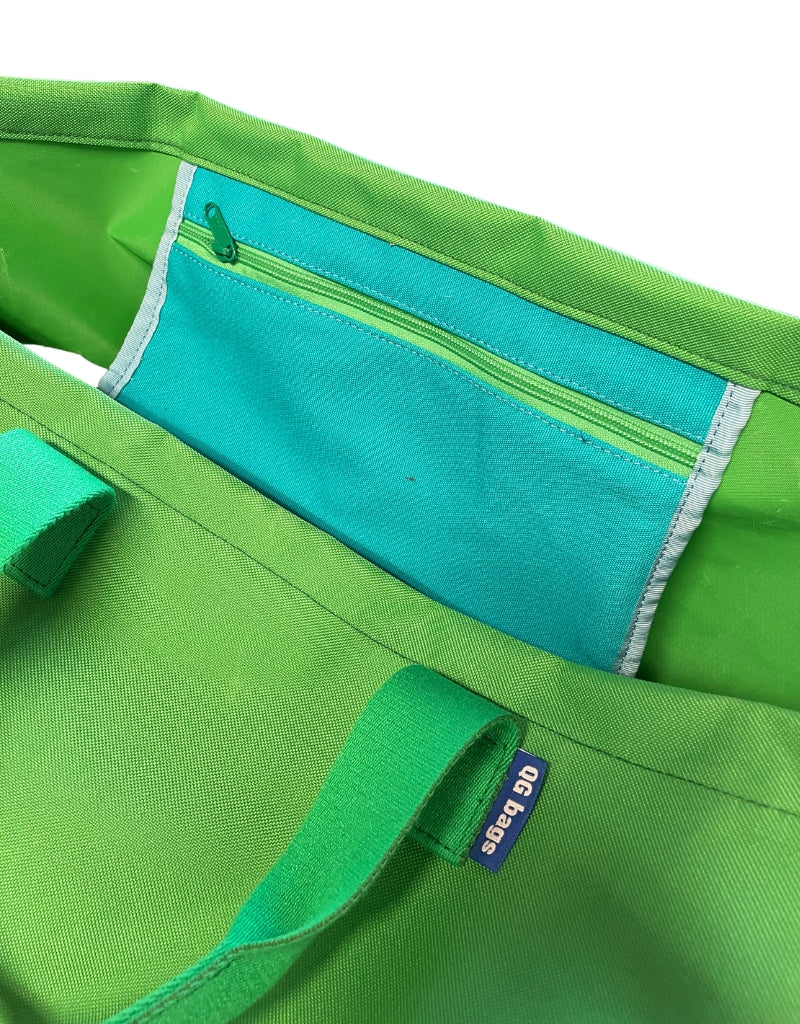 YETI impermeabile verde prato + manico verde prato
