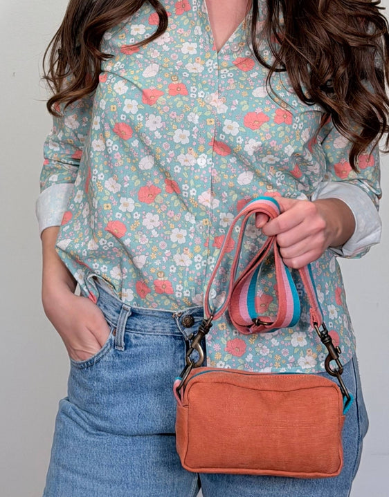 PILLOLA PLUS tessuto arancione + manico 97