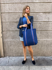 SAC BAG neoprene blu elettrico + manico 81