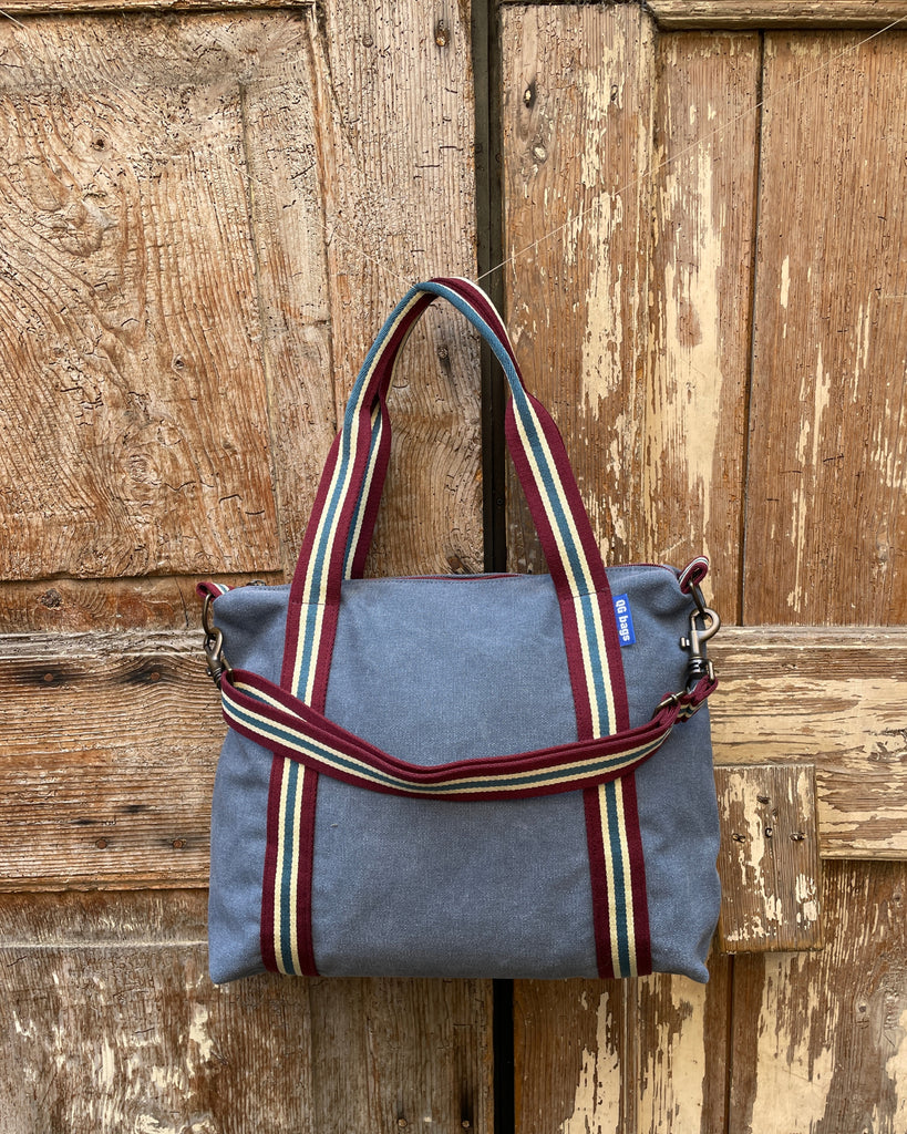 Grace Bag neoprene petrol blue + handle 94
