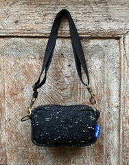 PILLOLA PLUS tessuto vintage B/W + manico nero