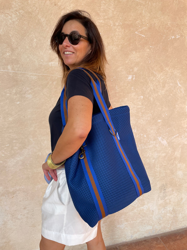 SAC BAG neoprene blu elettrico + manico 81
