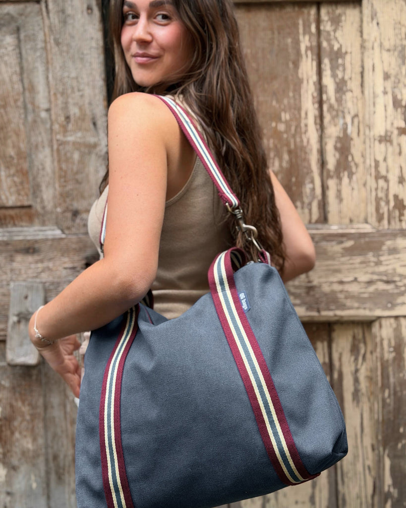 Grace Bag neoprene petrol blue + handle 94