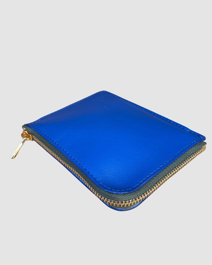 IL BAU pelle bluette+ zip verde oliva