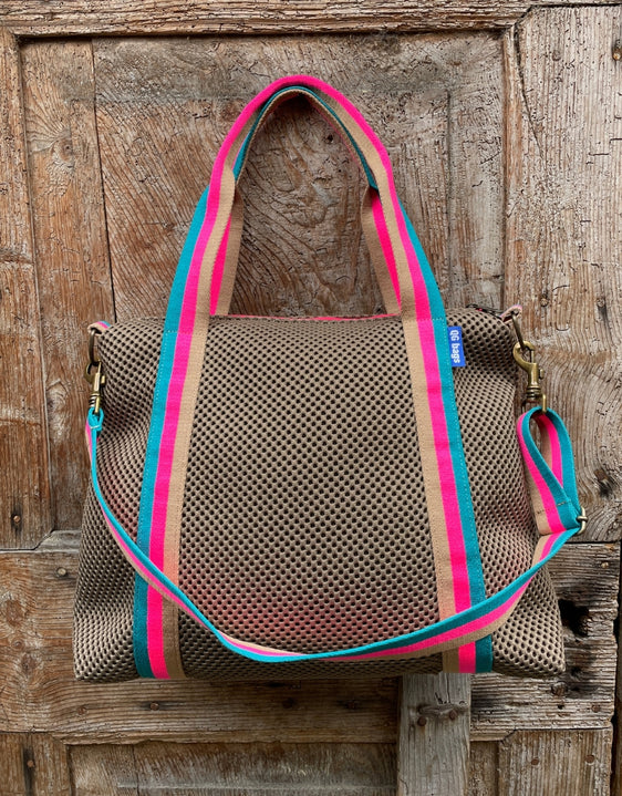 GRACE BAG neoprene castoro + manico 75