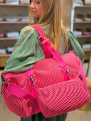 CITY neoprene fucsia fluo + manico fucsia fluo