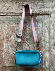 PILLOLA PLUS velluto petrolio + manico 89