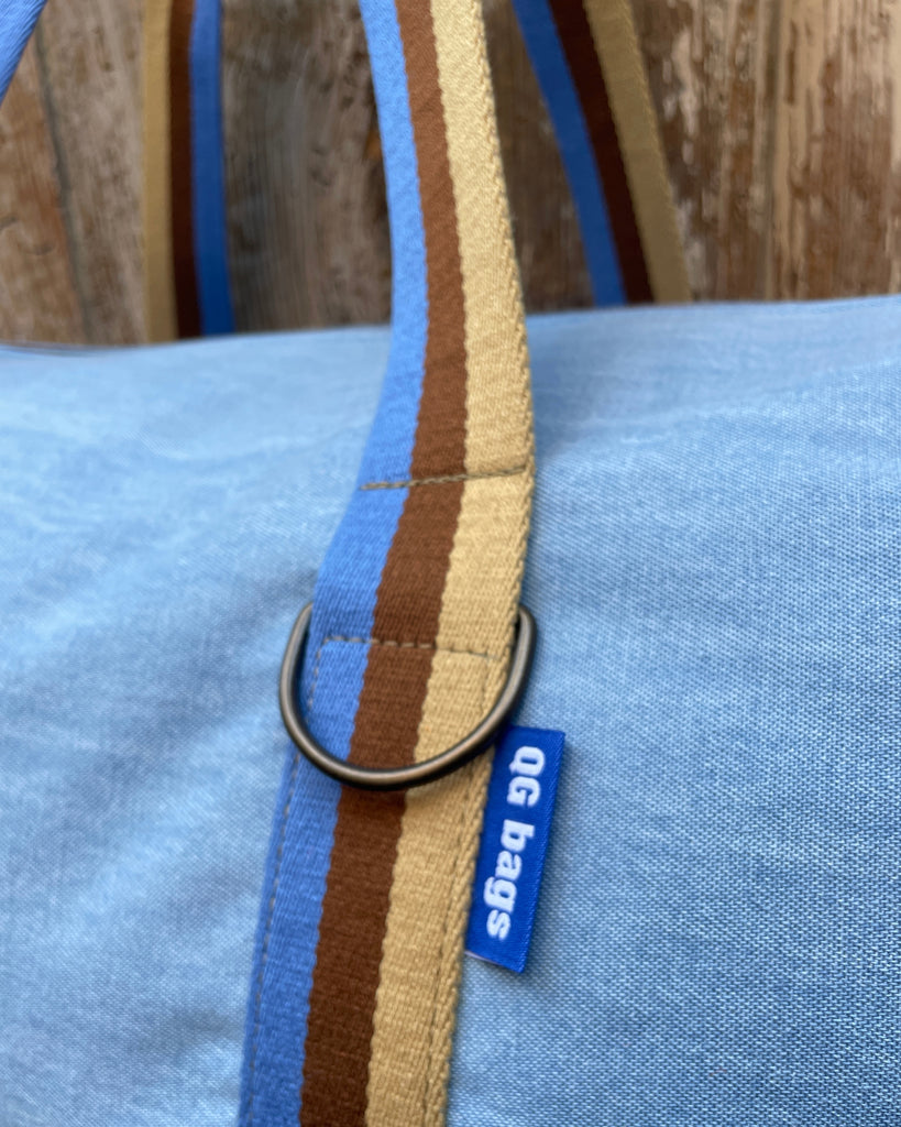 CITY fabric sky blue + handle F