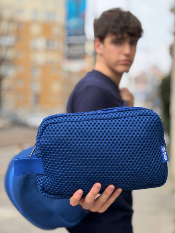 BEAUTY MAN neoprene blu elettrico - manico blu elettrico