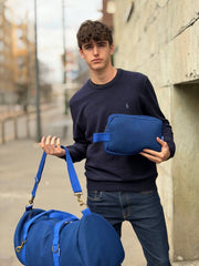 BEAUTY MAN neoprene blu elettrico - manico blu elettrico