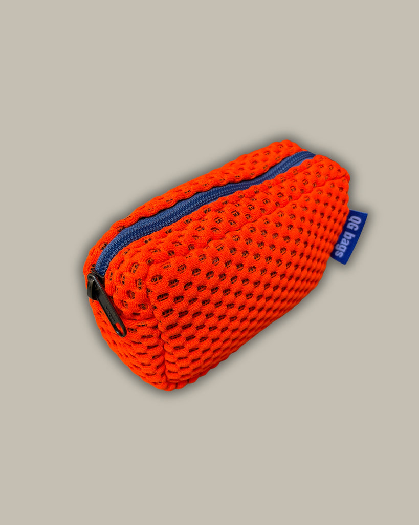 MICRO PILLOLA neoprene arancione fluo + cerniera avio