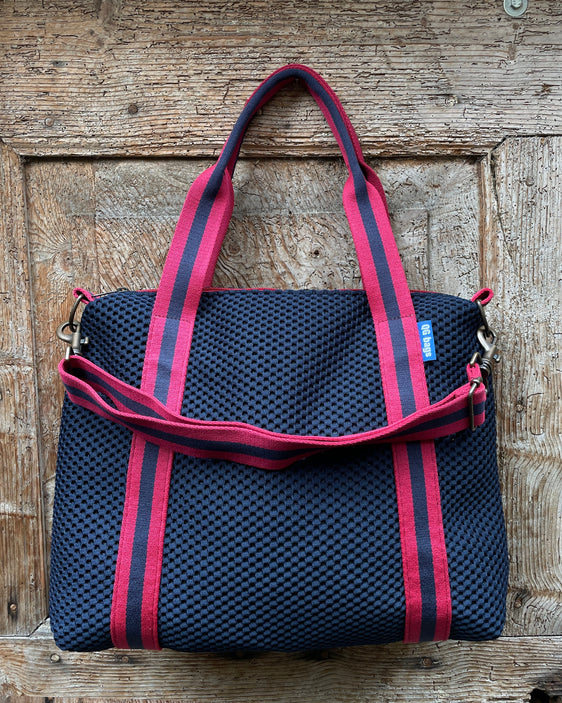 Grace Bag neoprene petrol blue + handle 94