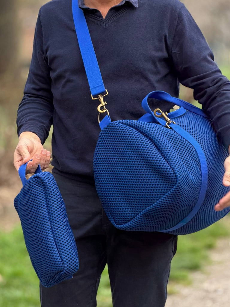 BEAUTY MAN neoprene blu elettrico - manico blu elettrico
