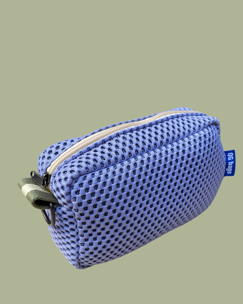 KATE neoprene lilla + cerniera panna