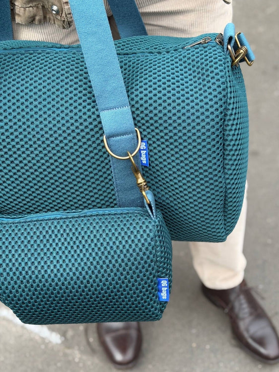 BEAUTY CLASSIC neoprene petrolio - manico petrolio