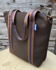 City bag neoprene petrol + handle 95