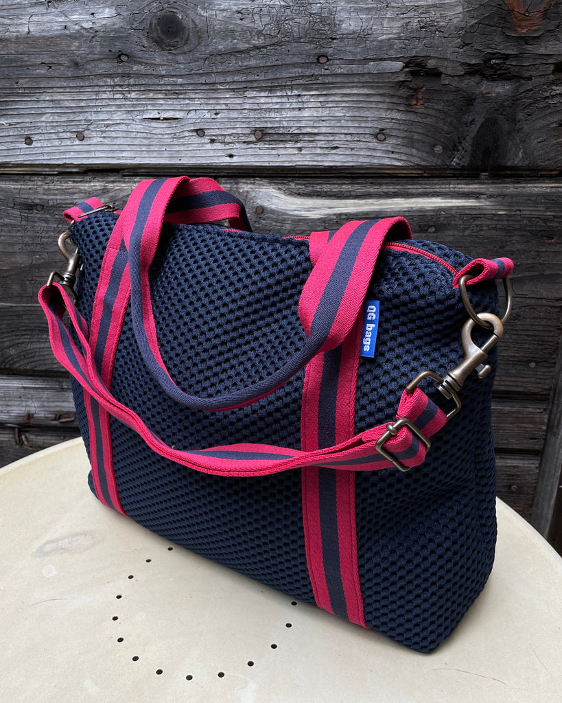 Grace Bag neoprene petrol blue + handle 94