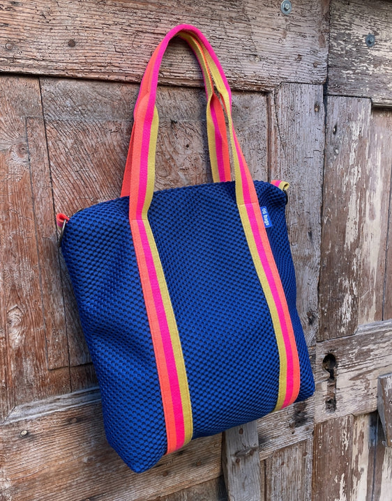 City bag neoprene petrol + handle 95