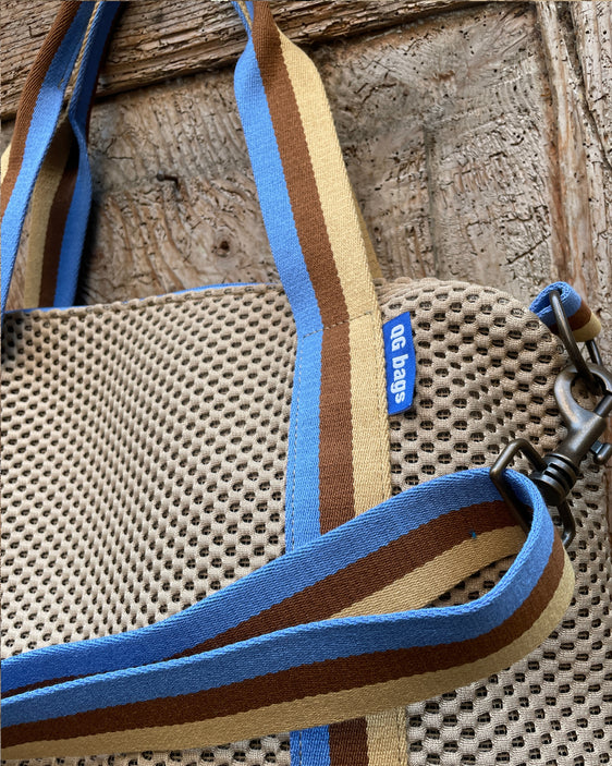 GRACE BAG neoprene beige + manico WES