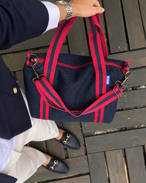 Grace Bag neoprene petrol blue + handle 94