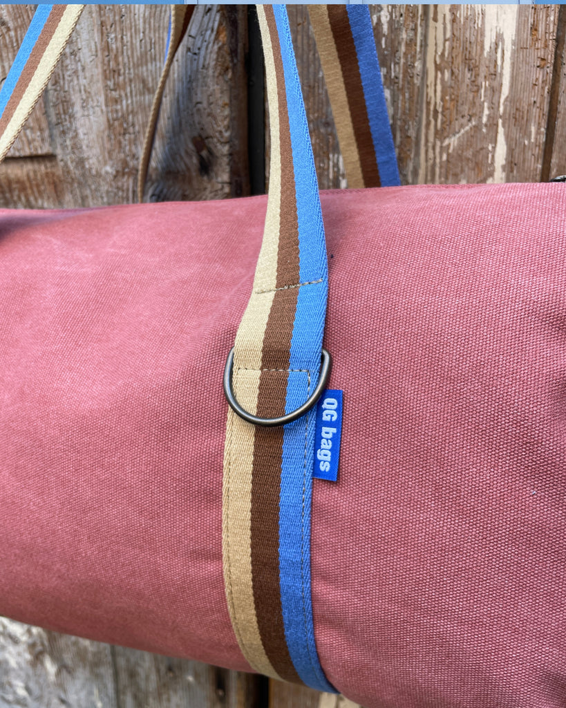 CITY tessuto color terracotta + manico WES