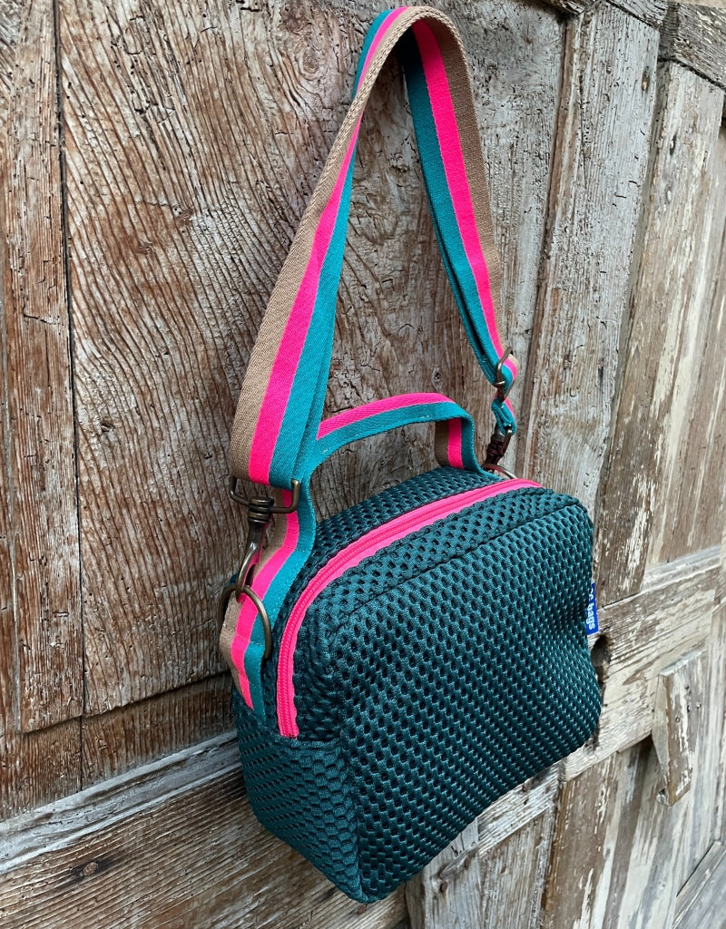 CARLOTTA neoprene petrolio + manico 75