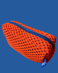 MICRO PILLOLA neoprene arancione fluo + cerniera bluette