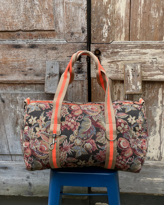 CITY "GRANDMA" tessuto flowers + manico 8