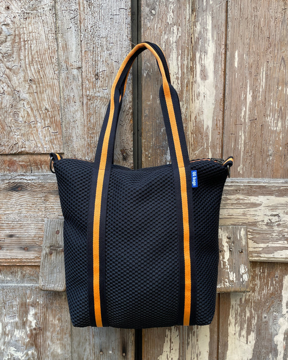 GIGI BAG neoprene nero + manico HARLEY