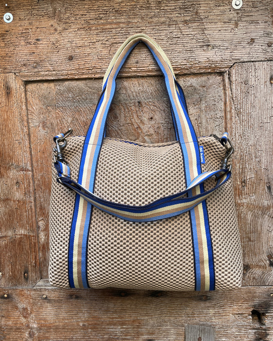 GRACE BAG neoprene beige + manico 77