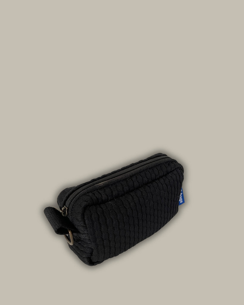 PILLOLA 3d nero + cerniera nera