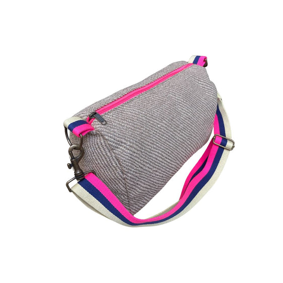 Cross bag  tessuto vintage panna/beige
