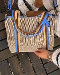 GRACE BAG neoprene beige + manico WES