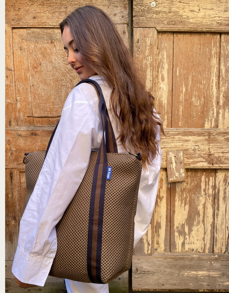 GIGI BAG neoprene castoro + manico 90