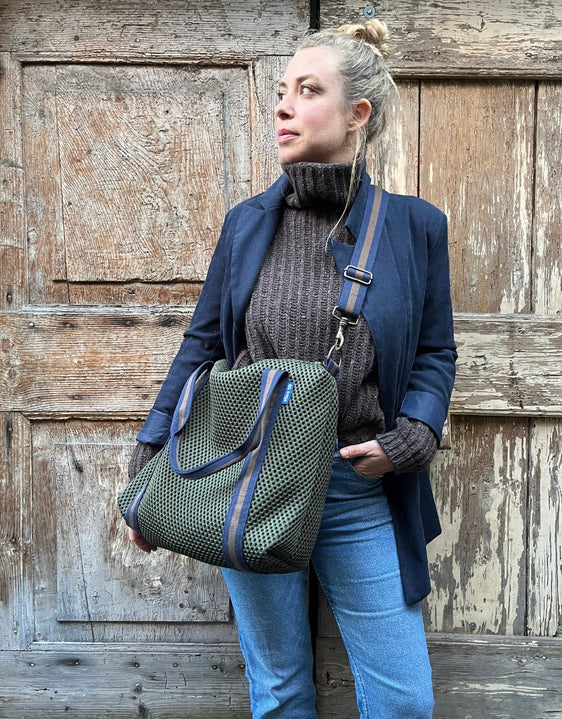 GRACE BAG neoprene verdone + manico 90