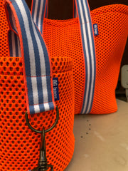 Super Bag fluorescent orange neoprene + handle 94