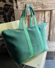 MAMA tessutO spugna verde acqua + manico G
