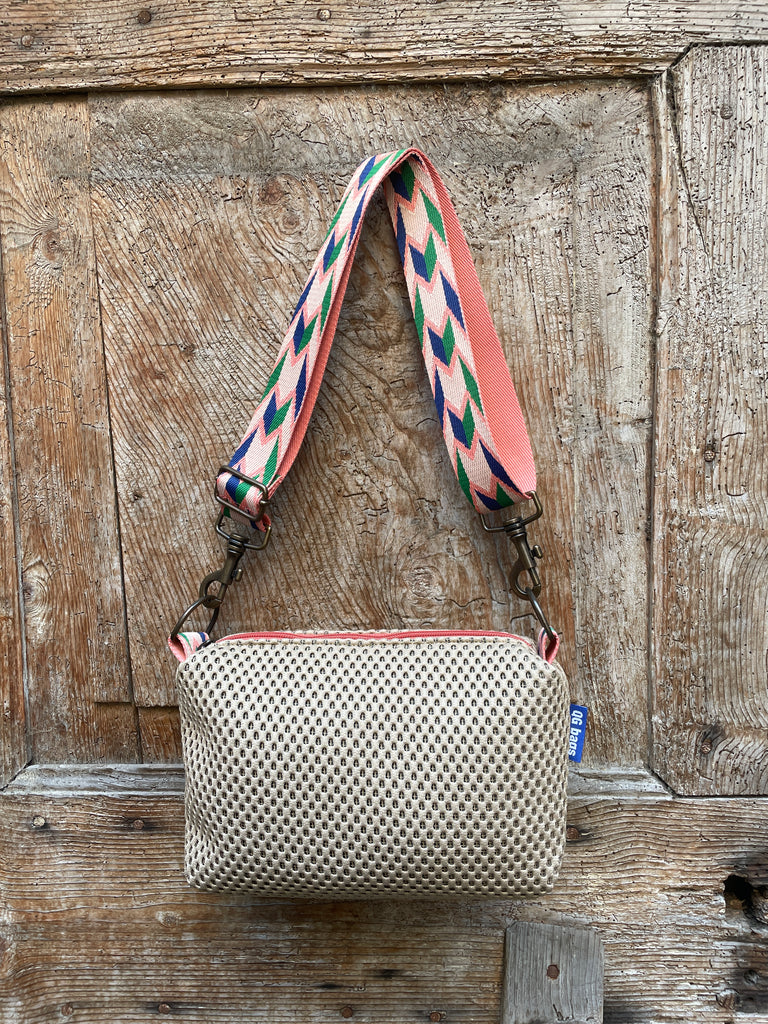 BRIOCHE neoprene beige + manico ZIG ZAG