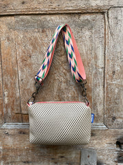 BRIOCHE neoprene beige + manico ZIG ZAG