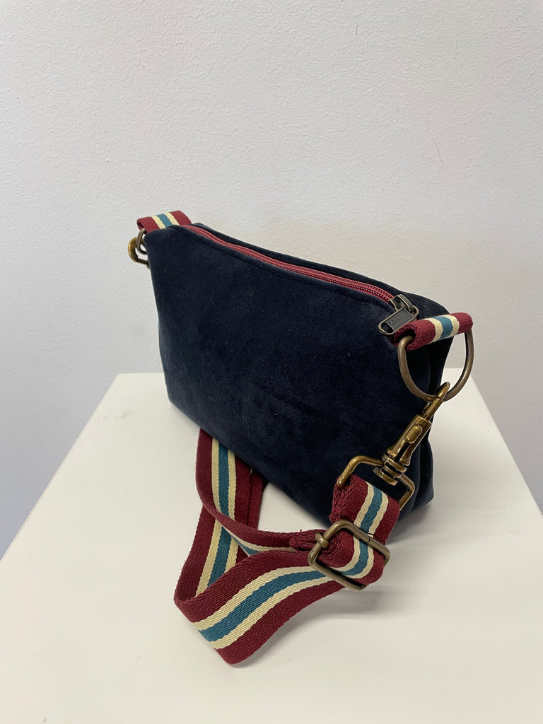 BRIOCHE velluto impermeabile blu + manico 10