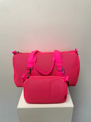 City Bag Monocrome Pink Fluo